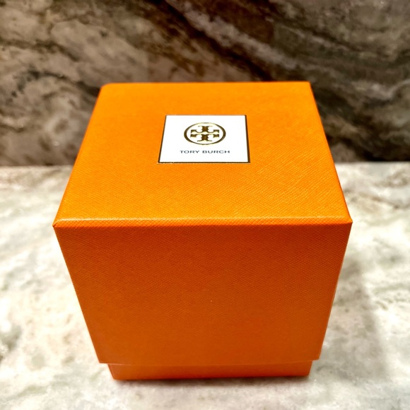 Tory Burch Navy Leather Reva Watch - Picture 7 of 10